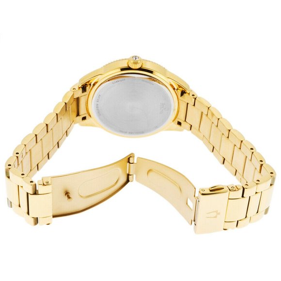 Bulova Gold 36mm Diamond Accent Watch main image 3